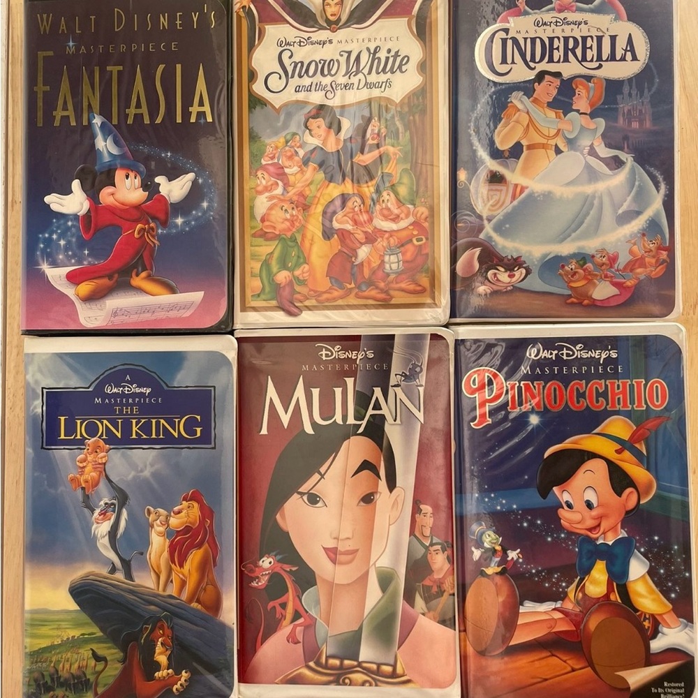 Disney Masterpiece VHS Collection